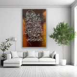 Single Islamic Wall Frame ABG2026-44
