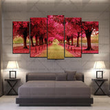 5 Split 3D Wall Frame - Digitally Printed Landscape(AJ-016)