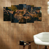 5 Split 3D Wall Frame - Digitally Printed Landscape(AJ-023)