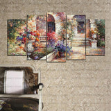 5 Split 3D Wall Frame - Digitally Printed Landscape(AJ-025)