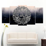5 Pcs Islamic Wall Frame (TR-237)