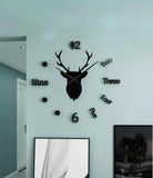 deer wall clock