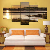 5 PCS LANDSCAPE WALL FRAME