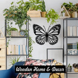 Butterfly Wooden Wall Art