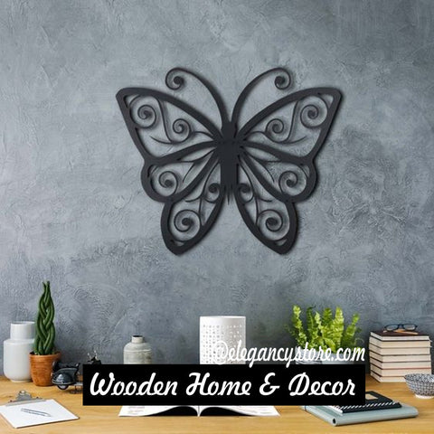 Butterfly Wooden Wall Art