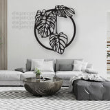 WOODEEN LEAF WALL DECOR (ART-018)