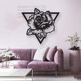 WOODEEN FLOWER WALL DECOR (ART-001)