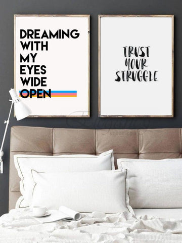 Inspiration Quotes Frame (2PCS)