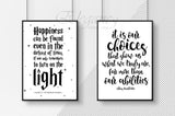 Inspiration Quotes Frame (2PCS)