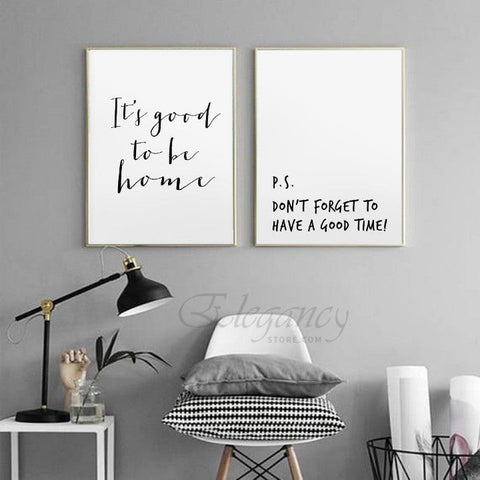 Inspiration Quotes Frame (2PCS)