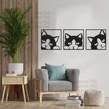 WOODEN CAT WALL DECOR (ART-030)