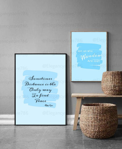 Inspiration Quotes Frame (2PCS)