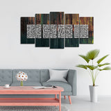 5PCS Islamic Wall Frame (IF-2041)