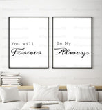 Inspiration Quotes Frame (2PCS)