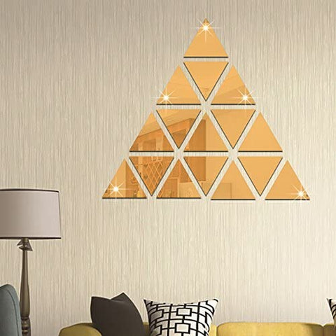 TRIANGLE MIRROR ACRYLIC 16 PCS SET (03)