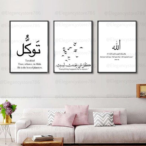 Inspiration Quotes Frame (3PCS)