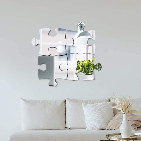 PUZZLE MIRROR ACRYLIC 4 PCS SET