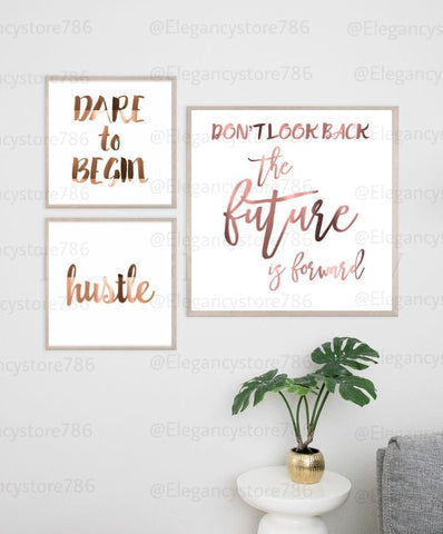 Inspiration Quotes Frame (3PCS)