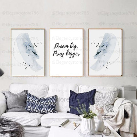 Inspiration Quotes Frame (3PCS)