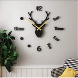 deer wall clock