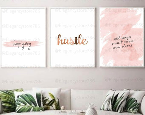 Inspiration Quotes Frame (3PCS)