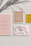 Inspiration Quotes Frame (4PCS)