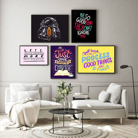 Inspiration Quotes Frame (5PCS)