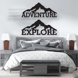 WOODEEN MOUNTAIN WALL DECOR (ART-009)