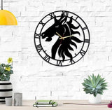 dragon wall clock