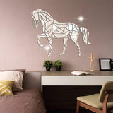 geomatric horse  24x20