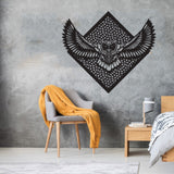 owl wooden hanging