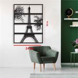 WOODEN Eiffel Tower (BLACK)