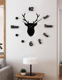 deer wall clock