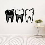 3 Pcs Dental Wooden Wall Hanging